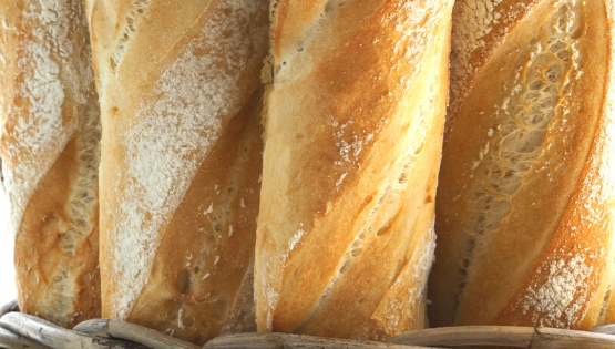 Sourdough French baguette